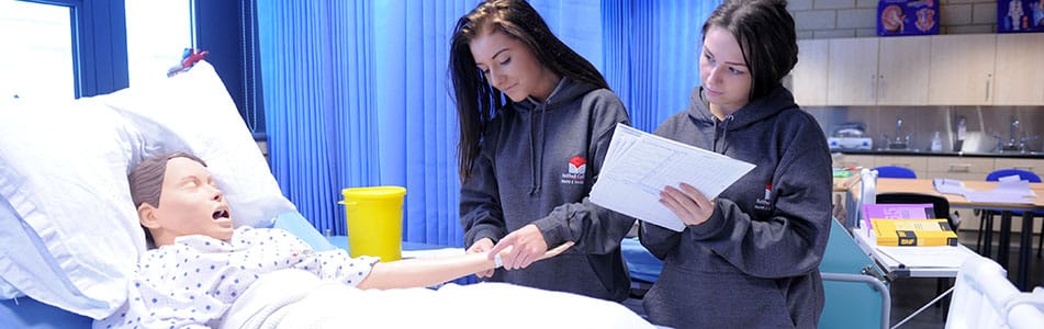 T-Level in Health - testing on dummy
